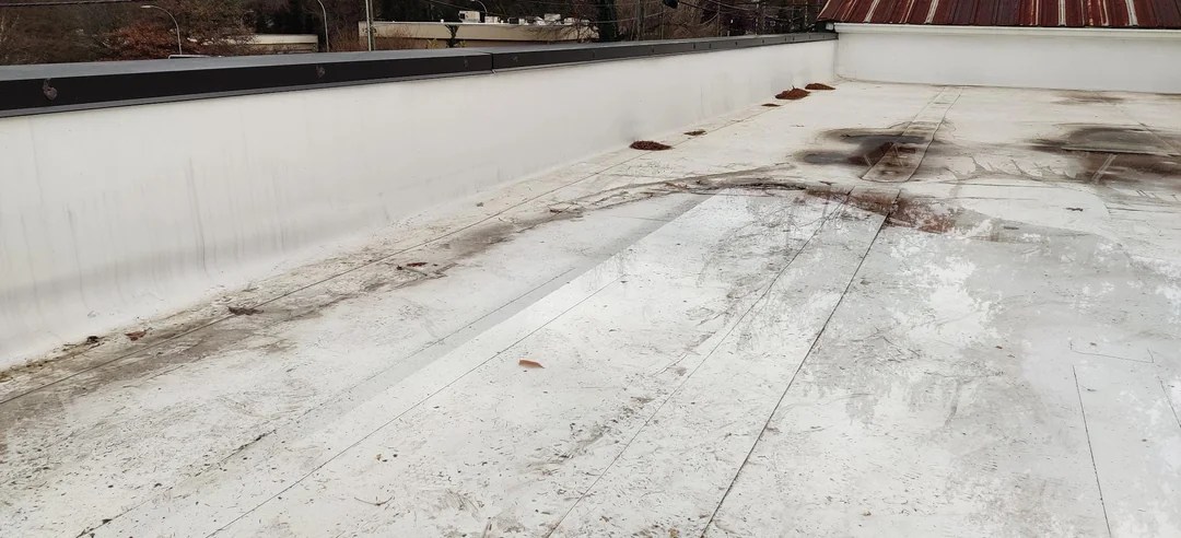 tpo roof ponding water GOOD ROOF WORX